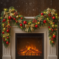 Lifelike Cedar Garland for Holiday Elegance™