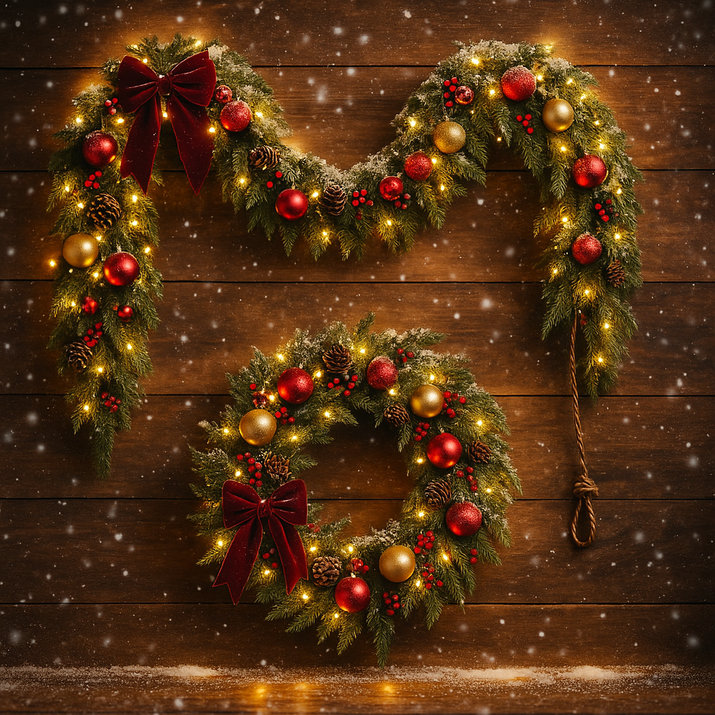 Lifelike Cedar Garland for Holiday Elegance™