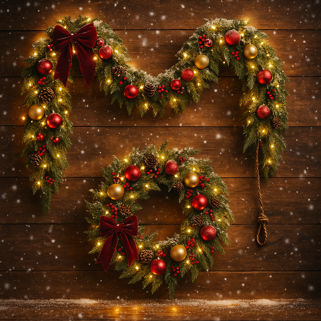 Lifelike Cedar Garland for Holiday Elegance™