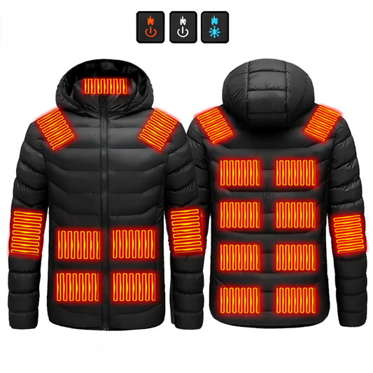Smart Heated USB Jacket with Graphene for Winter