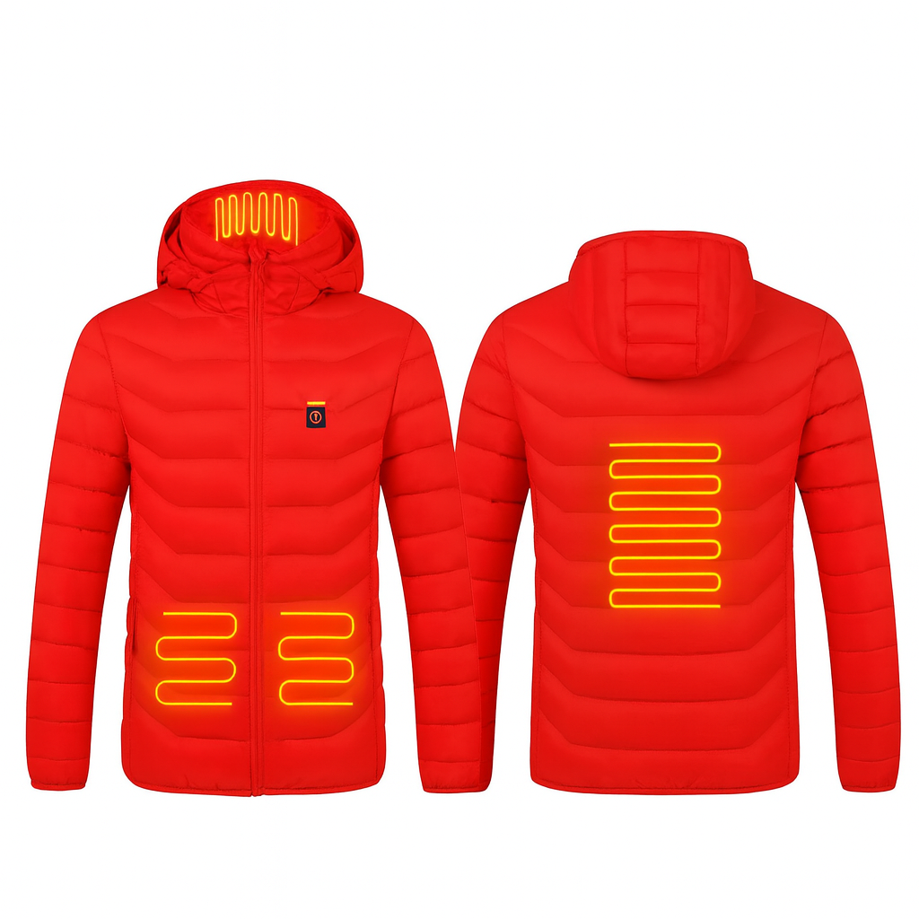 Smart Heated USB Jacket with Graphene for Winter