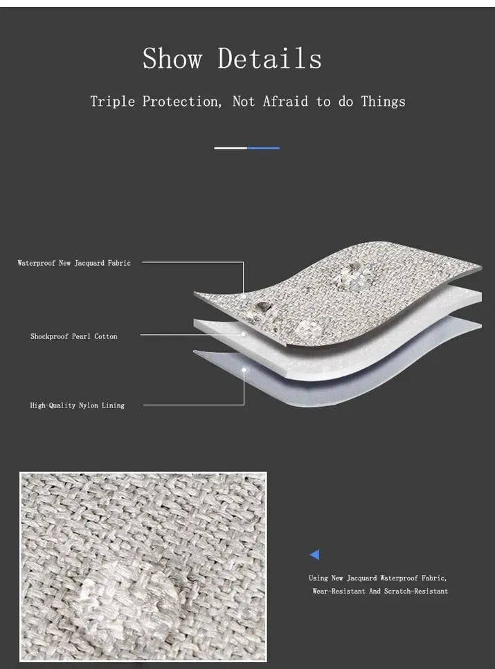 1Pc NEW Travel Organizer Bag Cable Storage Organizers Pouch Carry Case Portable Waterproof Double Layers Storage Bags Cable Cord