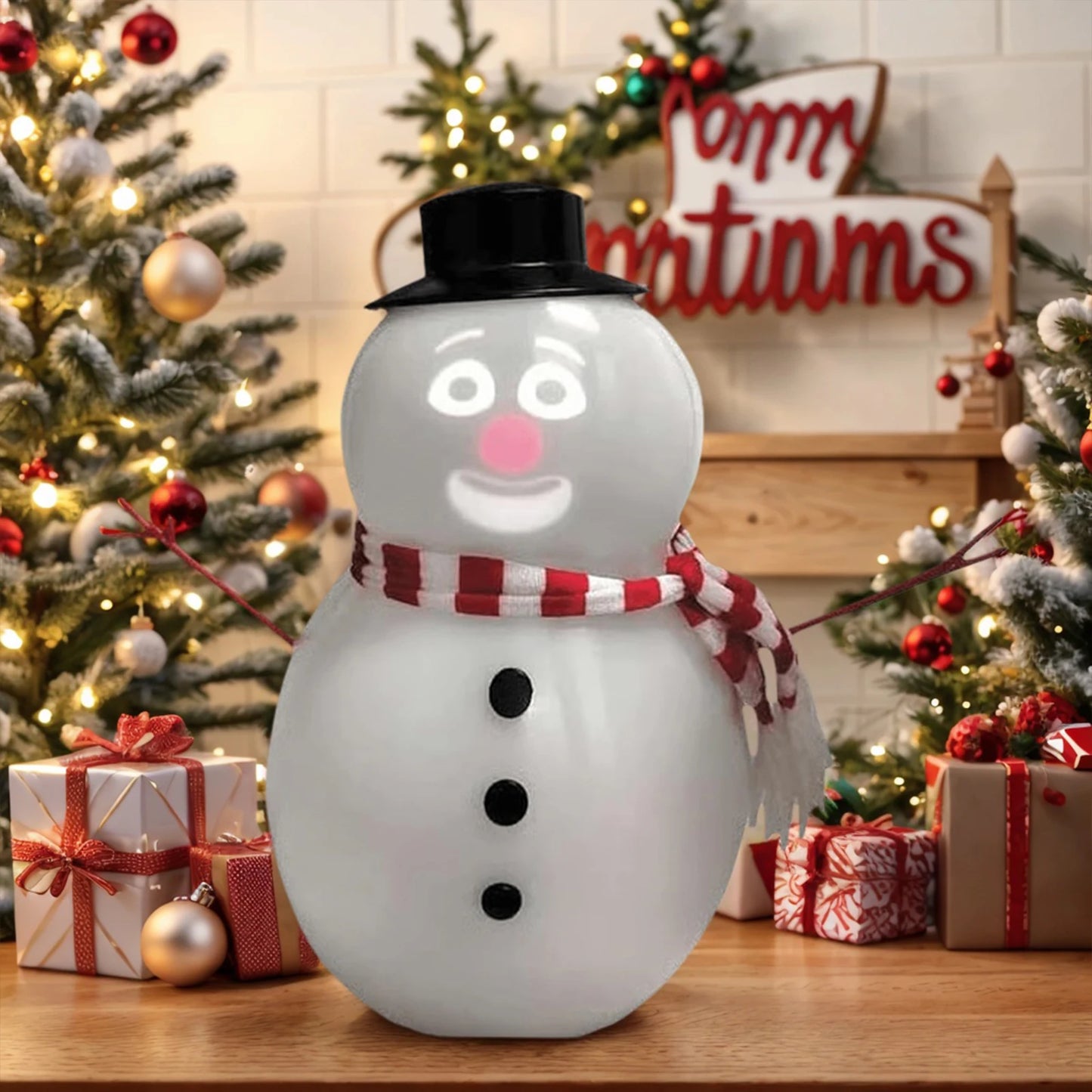 Winking Interactive Snowman Ornament™
