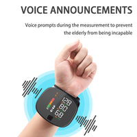 Wrist Health Monitor with Voice Alerts™