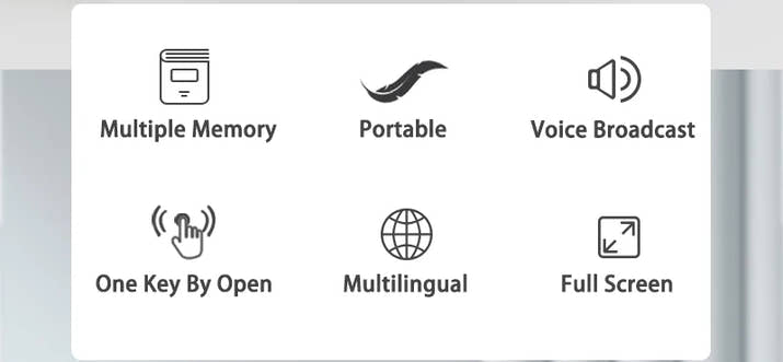 Digital Wrist Blood Pressure Meter Automatic Voice Tonometer Heart Rate Monitor Smart Touch LCD Screen Charge Sphygmomanometer