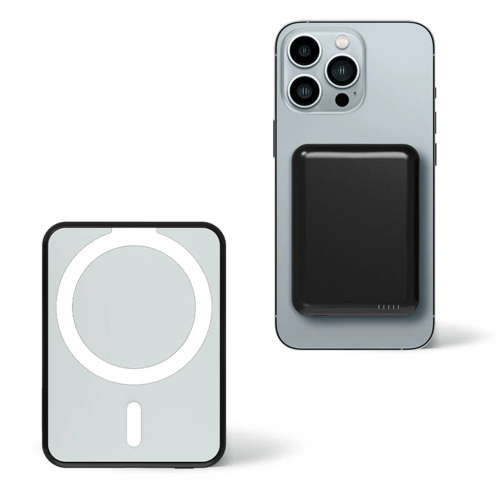 Magnetic Power Bank Portable 5000mAh Wireless Charger 20W With USB-C Cable For IPhone 16/15/14/13/12 Pro/Pro Max/Plus/Mini