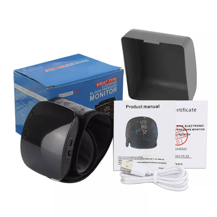 Wrist Health Monitor with Voice Alerts™