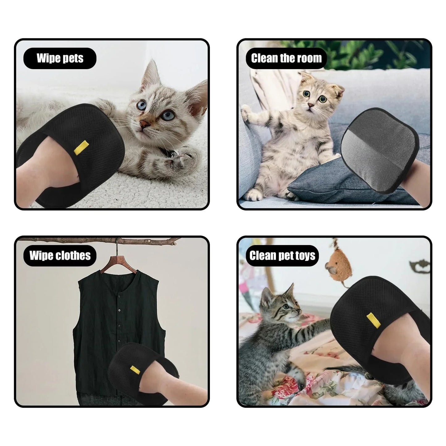 Pet Grooming Magic Gloves