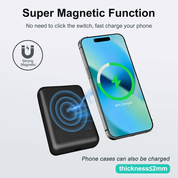 Magnetic Power Boost Charger