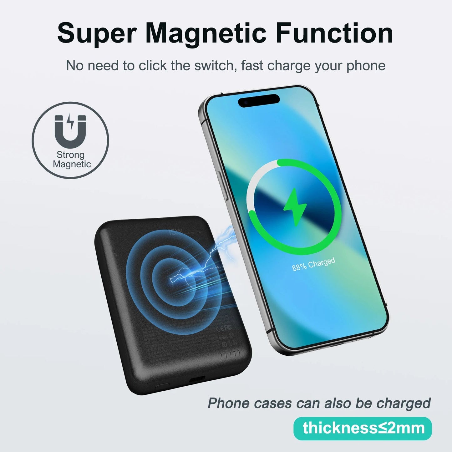 Magnetic Power Boost Charger