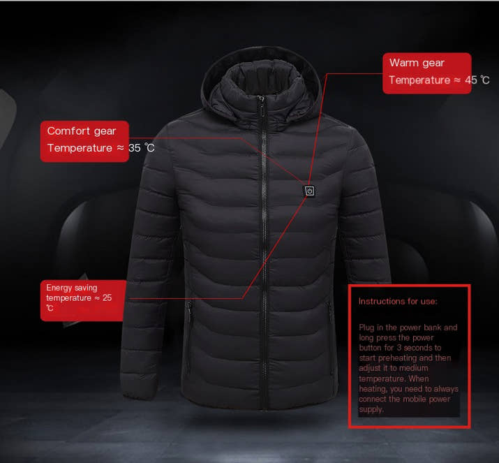 Cozy Graphene Heated Jacket
