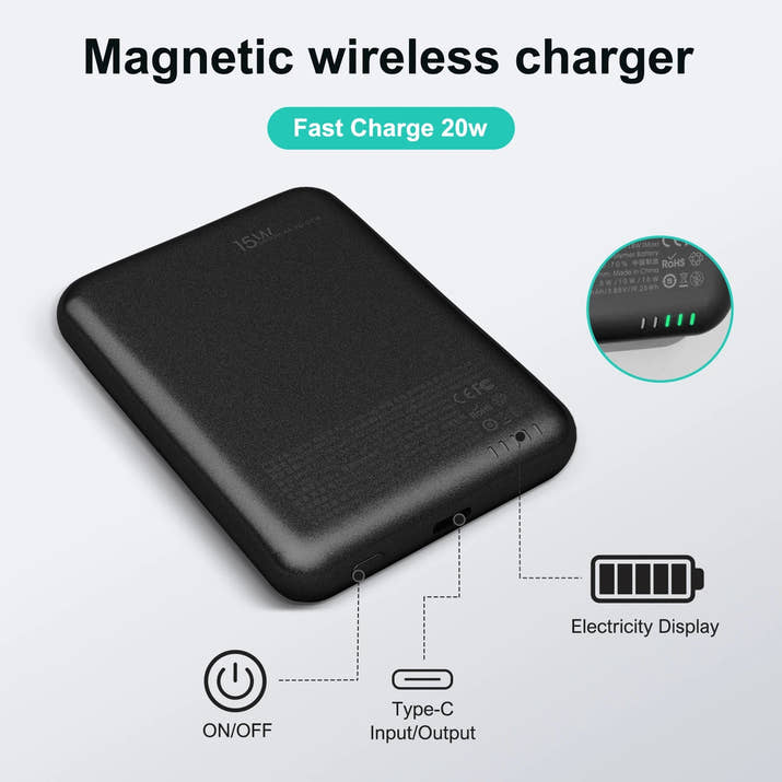 Magnetic Power Boost Charger