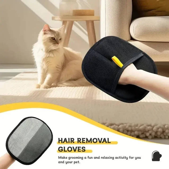 Pet Grooming Magic Gloves